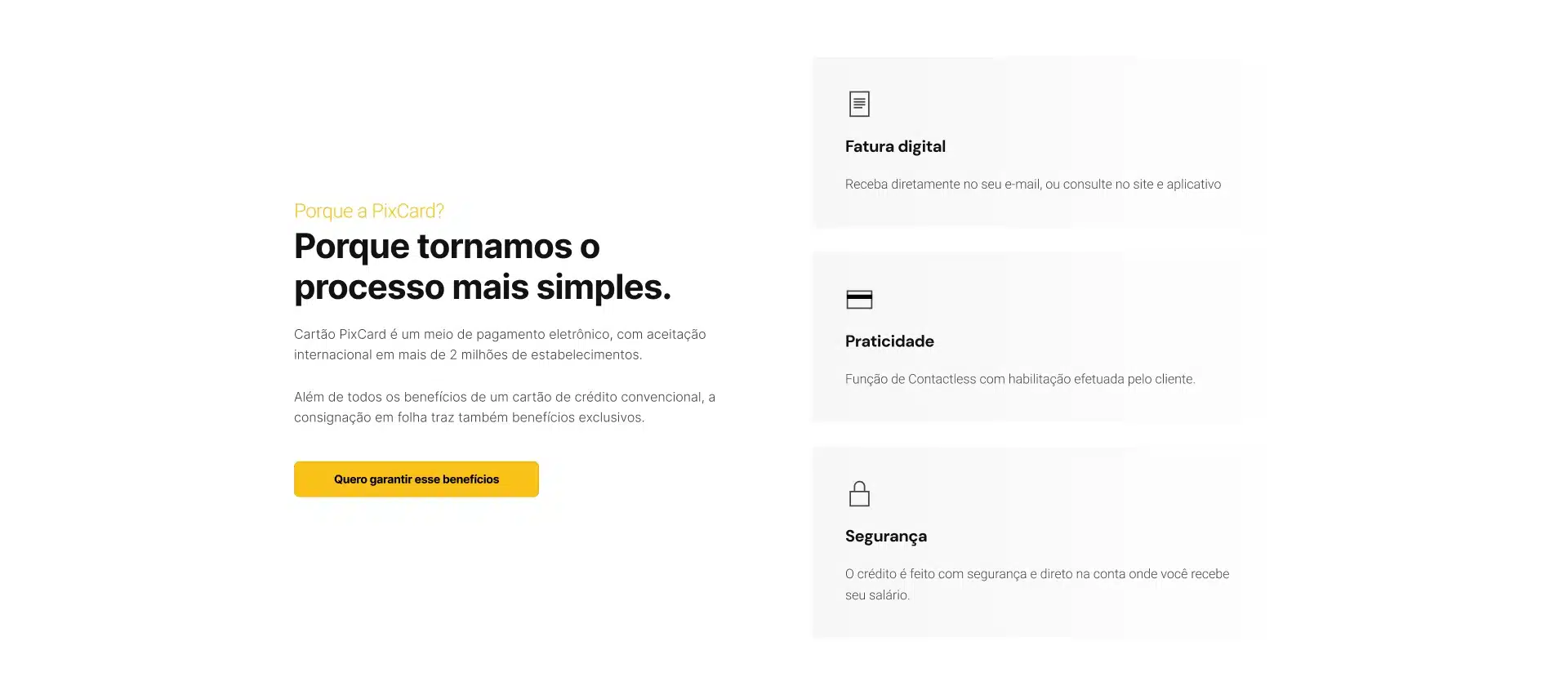 PixCard - Seção 5
